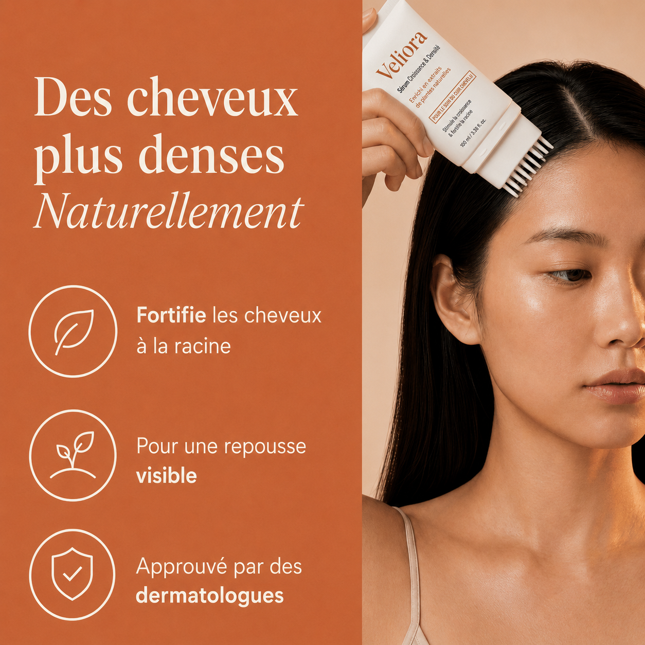 Sérum Capillaire Veliora Coréen N°1