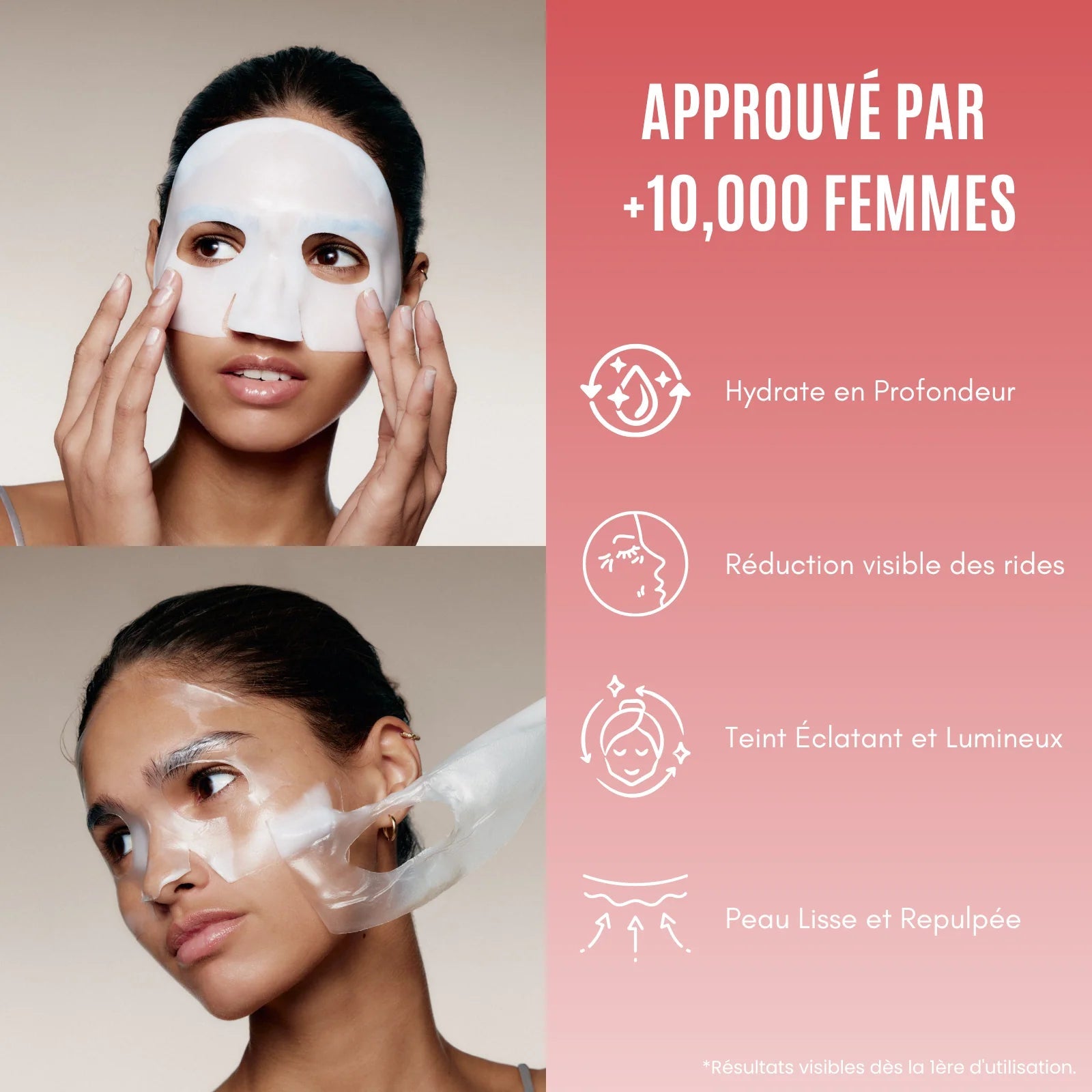 Biodance - Lot de 4 masques visage au bio collagène Prix habituel
